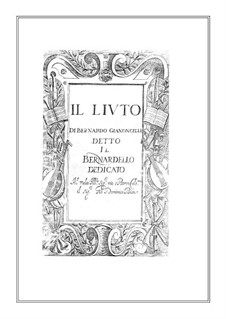 Stücke für Laute, Teil I: Stücke für Laute, Teil I by Bernardo Gianoncelli