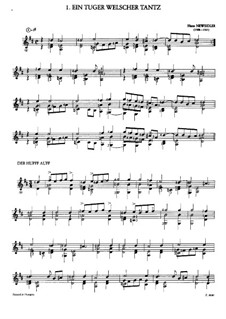 Zehn Stücke: Zehn Stücke by Hans Neusiedler