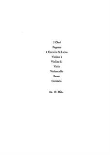 Sinfonie Nr.108 in B-Dur, Hob.I/108: Partitur by Joseph Haydn
