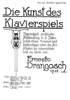 Oktaven-Studien, Op.21: Vollsammlung by Ernesto Drangosch