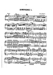 Sinfonie Nr.97 in C-Dur, Hob.I/97: Version für Klavier by Joseph Haydn