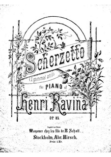 Scherzetto (a-moll), Op.85: Scherzetto (a-moll) by Jean-Henri Ravina