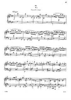 Sechsunddreissig Fugen, Op.36: Nr.7-13 by Anton Reicha