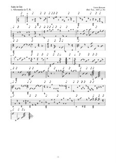 Delitiae Test: Suite No.26 in Gm by Esaias Reusner