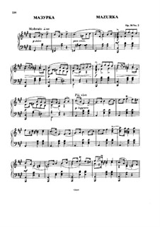 Zwei Stücke, Op.38: Nr.2 Mazurka by Nikolai Rimsky-Korsakov