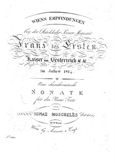 Klaviersonate, Op.27: Teile I-II by Ignaz Moscheles
