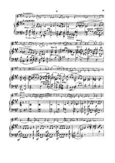 Konzert für Violine und Orchester Nr.1, Op.14: Teil II, für Violine und Klavier by Henryk Wieniawski