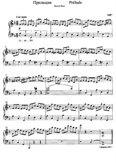 Präludium in F-Dur: Für Klavier by Anatoli Ljadow