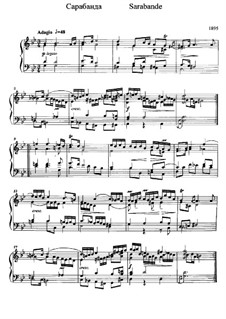 Sarabande: Für Klavier by Anatoli Ljadow