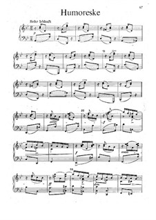 Humoreske für Klavier: Humoreske für Klavier by Hugo Wolf