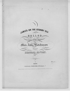 Jamie's on the Stormy Sea: In F-Dur by Bernard Covert