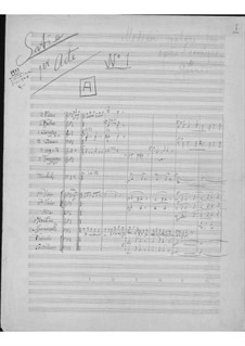 Scènes nouvelles für Oper 'Le médecin malgré lui' von Gounod: Scènes nouvelles für Oper 'Le médecin malgré lui' von Gounod by Erik Satie