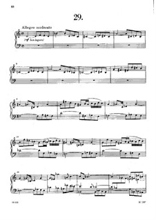 Sechsunddreissig Fugen, Op.36: Nr.29-32 by Anton Reicha