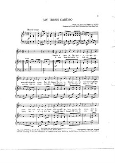 My Irish Caruso: My Irish Caruso by Thos. S. Allen