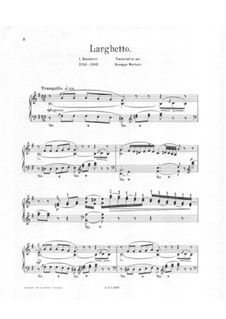 Larghetto in e-Moll: Larghetto in e-Moll by Luigi Boccherini
