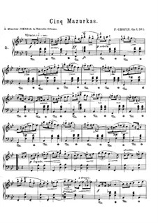 Mazurkas, Op.7: Vollständiger Satz by Frédéric Chopin