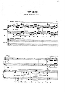 Rondo in C-Dur, Op.73: Für zwei Klaviere, vierhändig by Frédéric Chopin