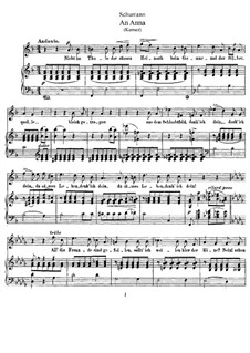 An Anna: F-Dur by Robert Schumann