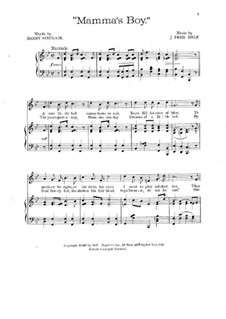 Mamma's Boy: Mamma's Boy by J. Fred Helf