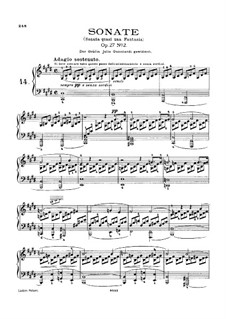 Teil I: Für einen Interpreten (mit Fingersatz) by Ludwig van Beethoven