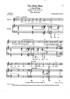 The Holy Hour: The Holy Hour by Ethelbert Woodbridge Nevin