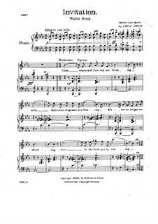 Invitation: Invitation by Anita Owen