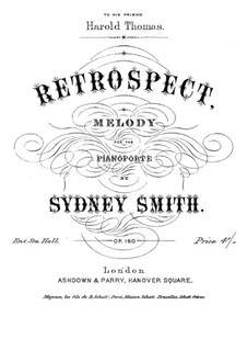 Retrospect, Op.160: Retrospect by Sydney Smith