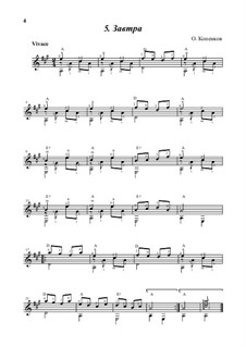 Tomorrow, Op.12: Tomorrow by Oleg Kopenkov