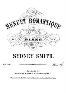 Romantische Menuett, Op.174: Romantische Menuett by Sydney Smith