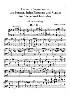 Stücke für Cembalo: Buch IV by Carl Philipp Emanuel Bach