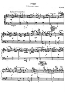 Sonate für Tasteninstrumente in h-Moll: Rondo by Carl Philipp Emanuel Bach