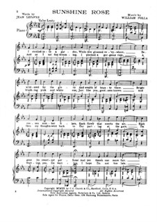 Sunshine Rose: Sunshine Rose by William C. Polla