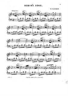 Robin's Song: Robin's Song by Thomas Philando Ryder