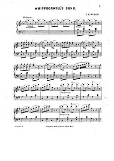 Whippoorwill's Song: Whippoorwill's Song by Thomas Philando Ryder