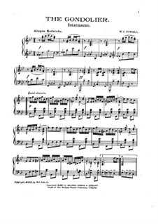 The Gondolier: The Gondolier by William C. Polla
