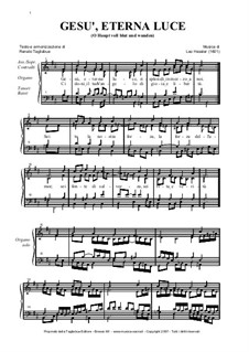 O Haupt voll blut und wunden: Italian lyrics by Johann Sebastian Bach