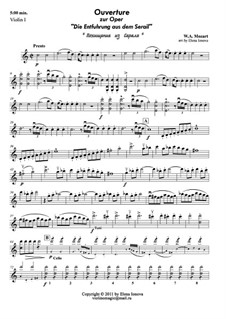 Ouvertüre: Für treichorchester by Wolfgang Amadeus Mozart