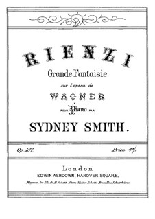 Grosse Fantasie über Themen aus 'Rienzi' von Wagner, Op.187: Grosse Fantasie über Themen aus 'Rienzi' von Wagner by Sydney Smith