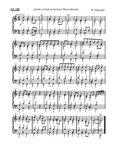 Gelobt sei Gott im höchsten Thron (Intrada): Gelobt sei Gott im höchsten Thron (Intrada) by Roman Jungegger