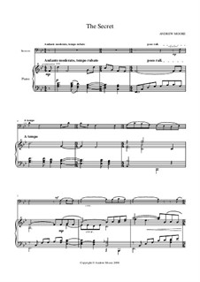 The Secret: Für Fagott und Klavier by Andrew Moore