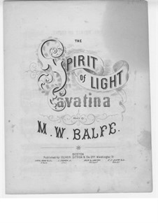 The Spirit of Light: The Spirit of Light by Michael William Balfe