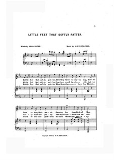 Little Feet that Softly Patter: Little Feet that Softly Patter by G. P. Benjamin