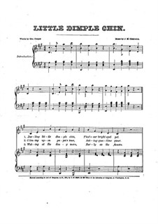 Little Dimple Chin for Voice, Choir and Piano: Little Dimple Chin for Voice, Choir and Piano by J.M. Chadwick