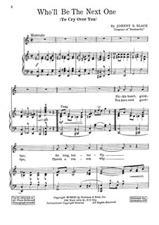 Who'll Be the Next One: Who'll Be the Next One by Johnny S. Black