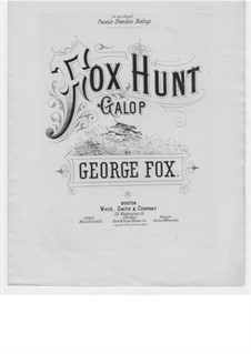 Fox Hunt Galop: Fox Hunt Galop by George Fox