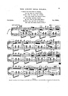 The Union Bell Polka, Op.1204: The Union Bell Polka by Charles Grobe