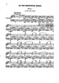 On the Beautifull Rhine, Op.83: On the Beautifull Rhine by Béla Kéler