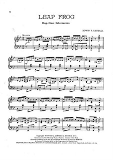 Leap Frog: Für Klavier by Edwin F. Kendall
