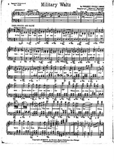 Military Waltz: Military Waltz by Frederic Knight Logan