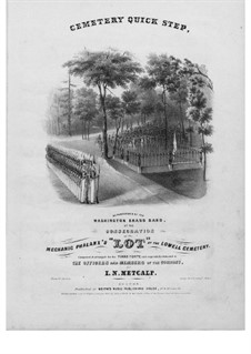 Cemetery Quick Step: Cemetery Quick Step by Isaac Newton Metcalf